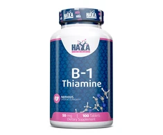 Haya Labs B-1 Thiamine 100 tabl. (Vitaminas B1)