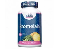 Haya Labs Bromelain (bromelainas) 60 kaps.