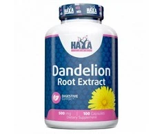 Haya Labs Dandelion Root Extract (kiaulpienių šaknų ekstraktas) 100 kaps.