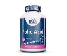 Haya Labs Folic Acid (folio rūgštis) 250 tab.