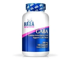 Haya Labs GABA 100 kaps. (Gaba-amino sviesto rūgštis)