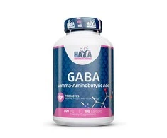 Haya Labs GABA 100 kaps. (Gaba-amino sviesto rūgštis)
