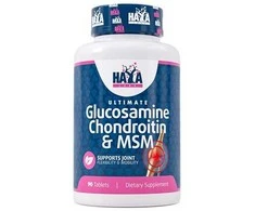 Haya Labs Glucosamine Chondroitin &amp; MSM 90 tabl.