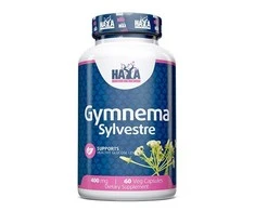 Haya Labs Gymnema Sylvestre (Miškinės pokštenės lapų ekstraktas) 60 kaps.