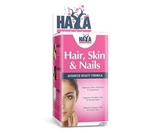 Haya Labs Hair, Skin and Nails 60 kaps. (vitaminai plaukams, odai ir nagams)