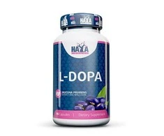 Haya Labs L-DOPA (Aksominių pupelių ekstraktas) 90 kaps.
