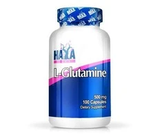 Haya Labs L-Glutamine 100 kaps. (L-Glutaminas)