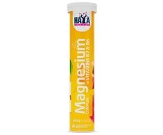 Haya Labs Magnesium Complex+vitamins B2&amp;B6 Effervescent 20 tabl. (20x4g.) (Apple skonis )