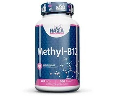 Haya Labs Methyl B-12 100 tab. (Vitaminas B12(metilcobalaminas))
