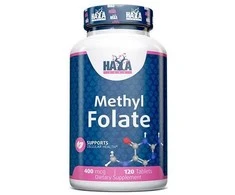 Haya Labs Methyl Folate (Metilo folatas) 120 tabl.