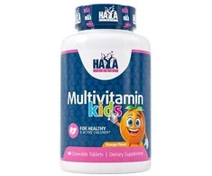 Haya Labs Multi​vitamin Kids 60 kram. tabl. (Oranžinis skonis)