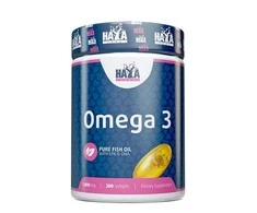 Haya Labs Omega 3 200 kaps. (žuvų taukai)