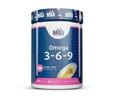 Haya Labs Omega 3-6-9 200 kaps. (žuvų taukai)
