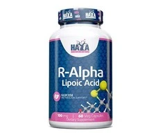 Haya Labs R-Alpha Lipoic Acid (R-alfa lipoinė rūgštis) 60 kaps.
