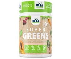 Haya Labs Super Greens 300g. (Cherry Limeade Punch skonis )