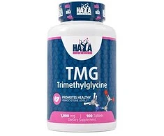 Haya Labs TMG (Trimetilglicinas (bevand. betainas)) 100 tabl.