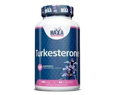 Haya Labs Turkesterone 60 kaps. (Ajuga turkestanica ekstraktas)