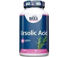 Haya Labs Ursolic Acid (Ursolio rūgštis (iš rozmarino lapų ekstrakto) 100 kaps.