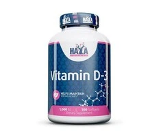 Haya Labs Vitamin D-3 (1000 IU) 100 kaps.