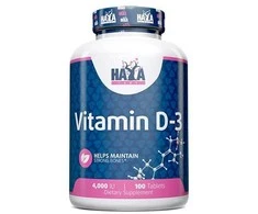 Haya Labs Vitamin D-3 (4000 IU) 100 tabl.