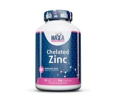 Haya Labs Zinc (cinko aspartatas) 120 kaps.
