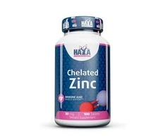 Haya Labs Zinc (cinko bisglicinatas) 100 tabl.