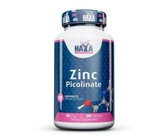 Haya Labs Zinc Picolinate 60 tabl. (cinko pikolinatas)