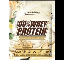 IronMaxx 100% Whey Protein 30 g.Geriausias iki 2026-03-13 (Cookies &amp; Kreminis skonis )