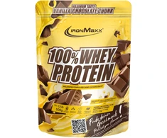 IronMaxx 100% Whey Protein 500g. (Geriausias iki: 2026-09-30) (Vanilla Coffee skonis )