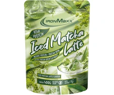 IronMaxx Iced Matcha Latte 400g. (baltymų matcha gėrimas) (Iced Matcha Latte skonis)