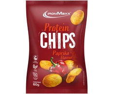 IronMaxx Protein Chips 60 g. (Geriausia iki 2026-06-30) (BBQ skonis )