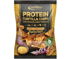 Ironmaxx Protein Tortilla Chips 60 g.Geriausias iki 2026-06-30 (BBQ skonis )
