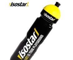 Isostar 1000 ml. gertuvė (Juodas)