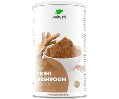 Natures Finest Nature's Finest tikrinių blizgučių (reishi grybų) milteliai, ekologiški 125 g.