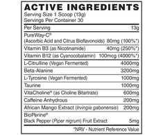 Naughty Boy Energy Pre-Workout 390 g. (Pineapple Crush skonis)