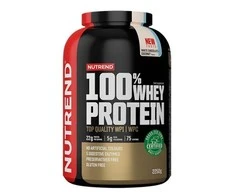 Nutrend 100% Whey Protein 2250 g. (Banana Strawberry skonis)