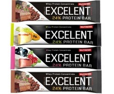 Nutrend Excelent Protein Bar 85 g. (baltyminis batonėlis) (Lime - papaja skonis)