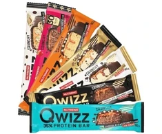 Nutrend Qwizz 35% Protein Bar 60 g. Geriausias 2026-08-19 (Chocolate &amp; coconut skonis)