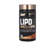Nutrex Lipo 6 Juodas Hers 60 kaps.