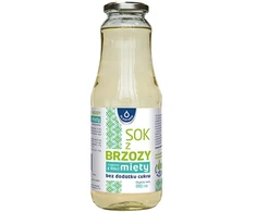 Oleofarm Birch Juice With Mint (Sugar Free) 990 ml. (Beržų sula su mėtomis)