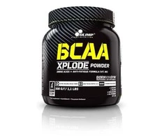 Olimp BCAA Xplode 500g. (Strawberry skonis)