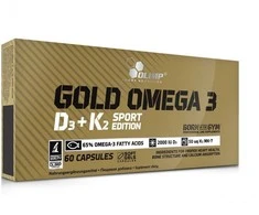Olimp Gold Omega 3 D3 + K2 Sport Edition 60 kaps.