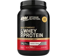 Optimum Nutritions Optimum Nutrition 100% Gold Standard Whey Protein 770g. (Vanilla Ice Kreminis skonis )