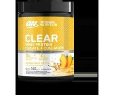 Optimum Nutritions Optimum Nutrition Clear Whey Protein Isolate + Collagen 240 g. (Summer Fruit Ice Tea skonis)
