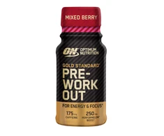 Optimum Nutritions Optimum Nutrition Gold Standard Pre-Workout Shot 60ml. (Mixed berry skonis)