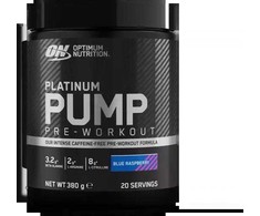 Optimum Nutritions Optimum Nutrition Platinum Pump Pre-workout 380 g. (Lemon-Lime skonis)