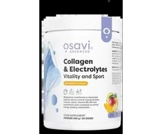 Osavi Collagen &amp; Electrolytes 390 g. (Pineapple &amp; Mango skonis)