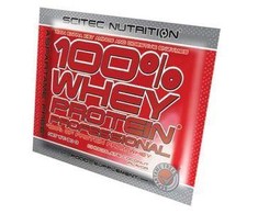 SCITEC 100% Whey Protein Professional 30 g. (Įvairūs skoniai)