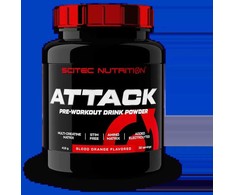 Scitec Attack 416 g. (Tropical Fruit skonis )