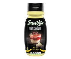 ServiVita Baltas Chocolate Dessert Sauce 320 ml. (Baltas Chocolate skonis)
